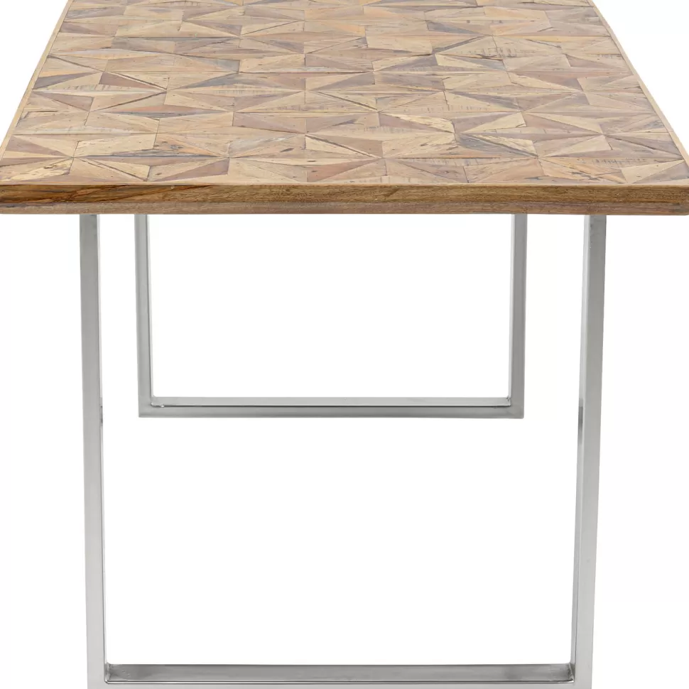 Stoły-KARE Design Stół Stars 180x90 Cm Nogi Chromowe