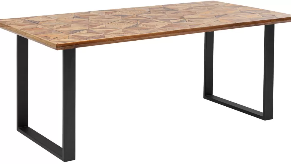 Stoły-KARE Design Stół Stars 180x90 Cm Nogi Czarne