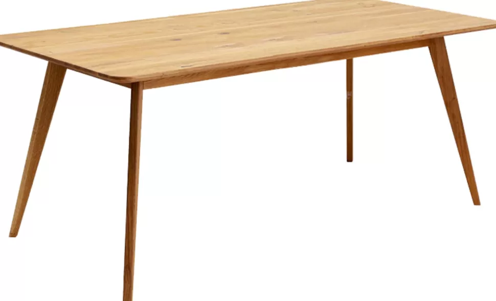 Stoły-KARE Design Stół Z Drewna Dębowego Blat Prostokątny 180x90 Cm
