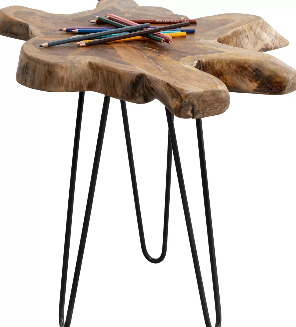 Stoliki Kawowe-KARE Design Stolik Aspen 50x50 Cm Naturalny