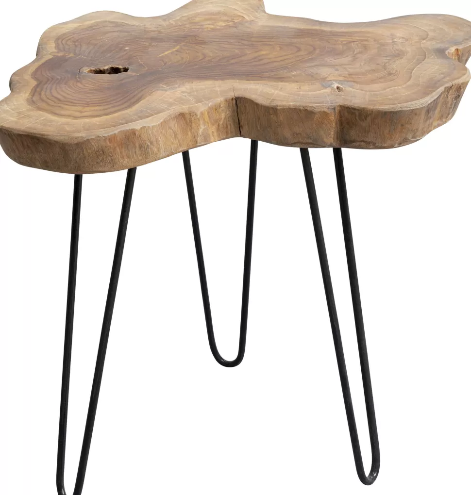 Stoliki Kawowe-KARE Design Stolik Aspen 50x50 Cm Naturalny