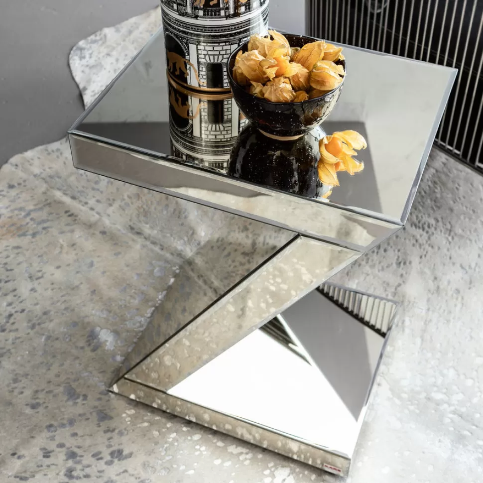 Stoliki Kawowe-KARE Design Stolik Luxury Z 45x60 Cm Lustrzany