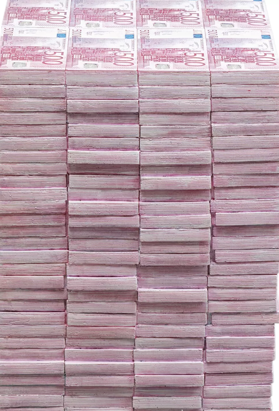 Stoliki Kawowe-KARE Design Stolik Pomocniczy Banknoty Euro 29x38 Cm
