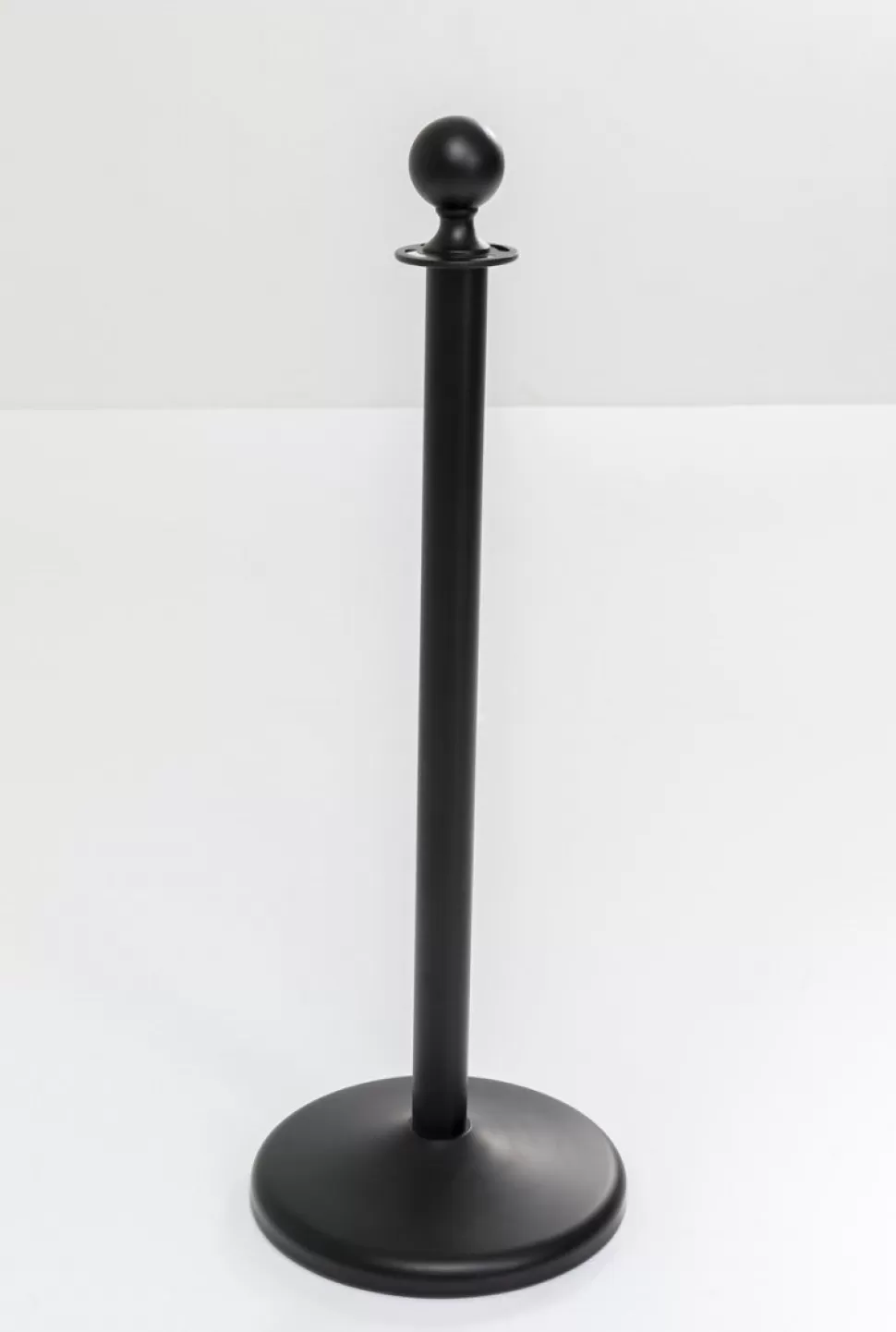 Dekoracje Stojące-KARE Design Słupek Odgradzający Vegas Ø36x100 Cm Czarny