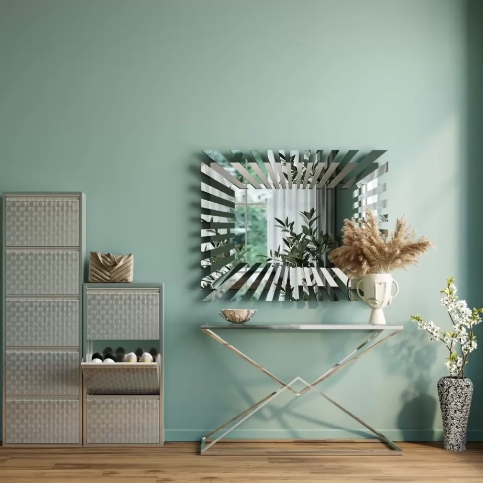 Szafki Na Buty-KARE Design Szafka Na Buty Caruso MO 50x170 Cm Srebrna