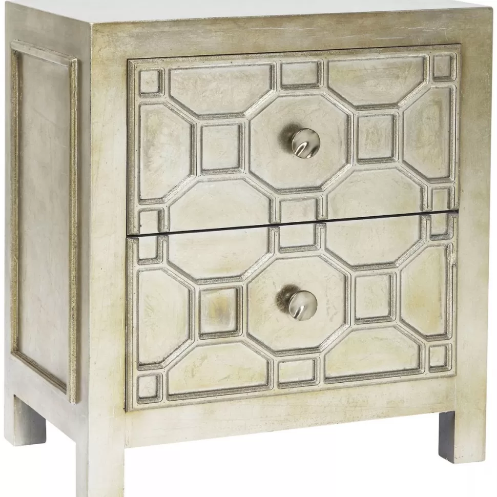 Szafki Nocne-KARE Design Szafka Nocna Alhambra 59x65 Cm Szampańska