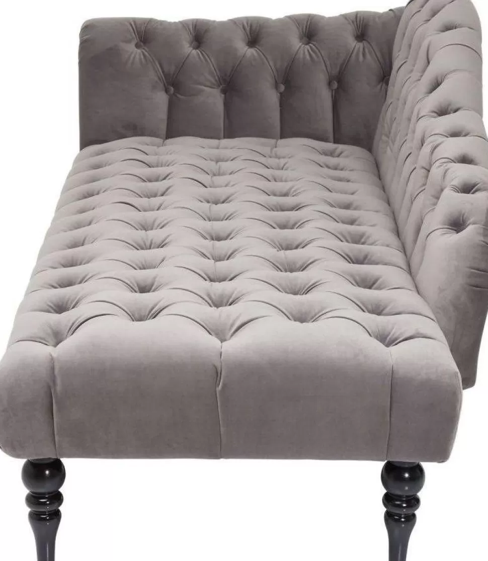 Szezlongi-KARE Design Szezlong Desire 200x85 Cm Szary