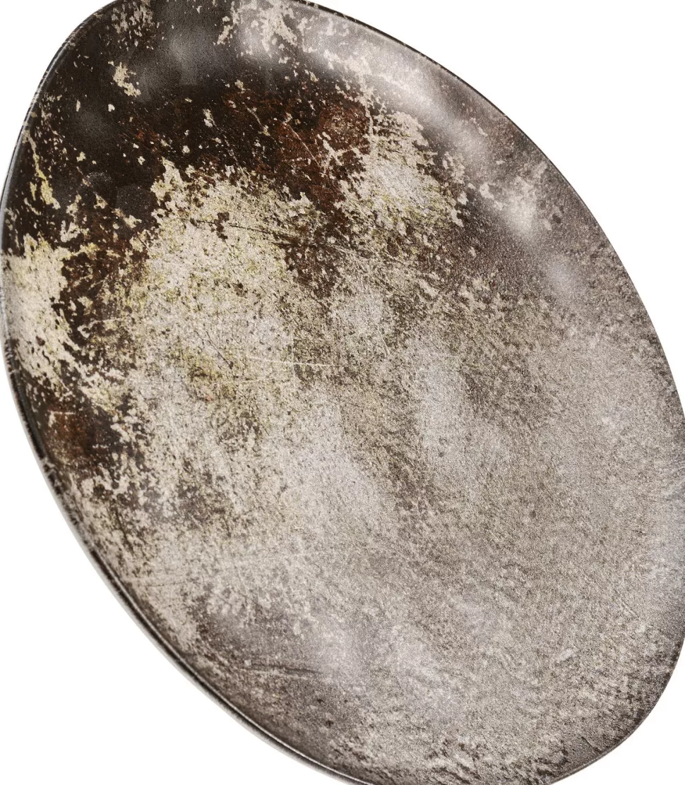 Zastawa Stołowa | Talerze-KARE Design Talerz Deserowy Savannah Ø20 Cm Brązowo-szary