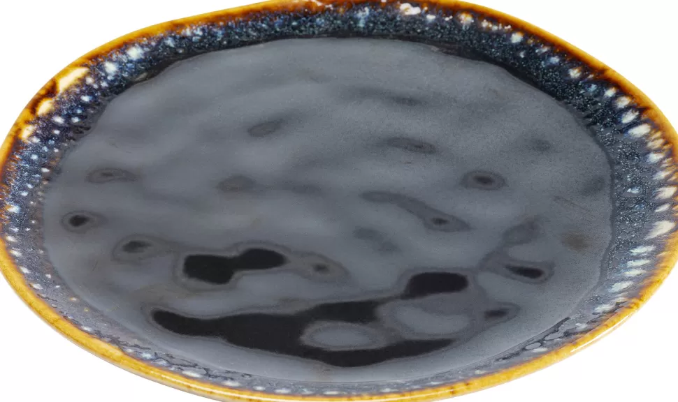 Zastawa Stołowa | Talerze-KARE Design Talerz Obiadowy Kamionkowy Ciemnoniebieski Ø26 Cm