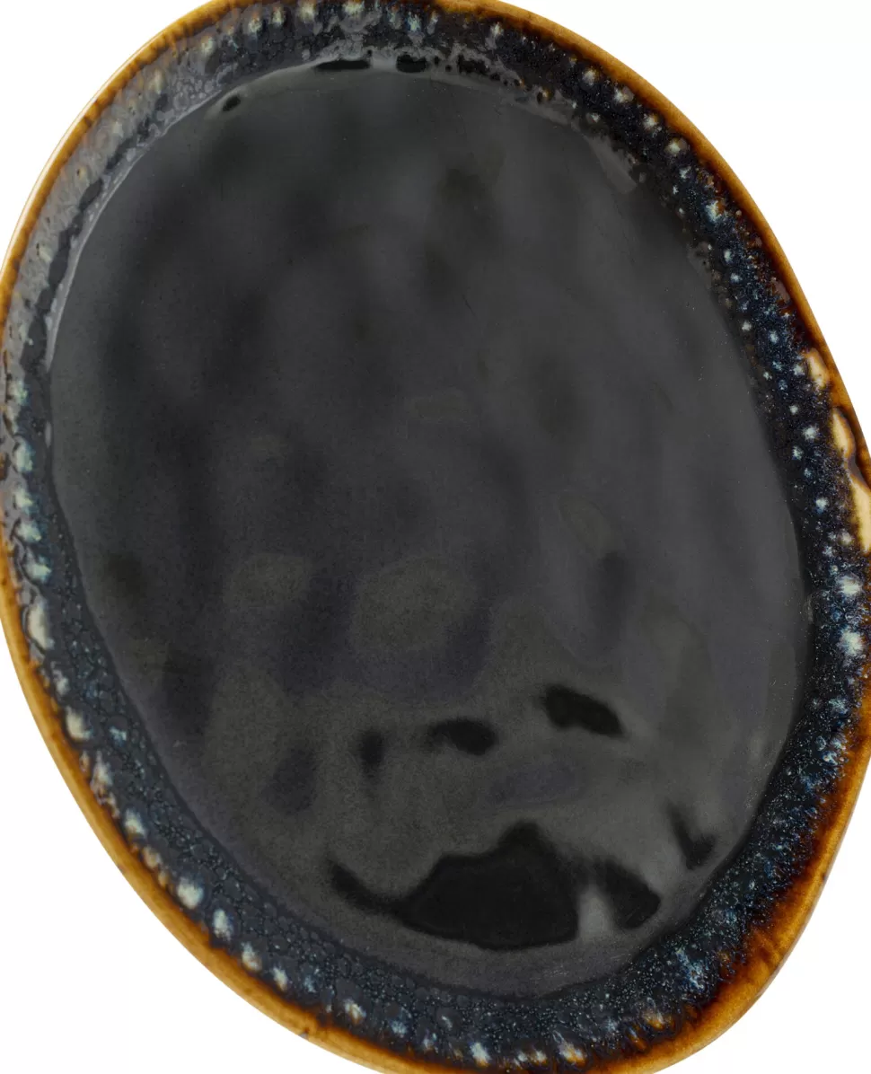 Zastawa Stołowa | Talerze-KARE Design Talerz Obiadowy Kamionkowy Ciemnoniebieski Ø26 Cm