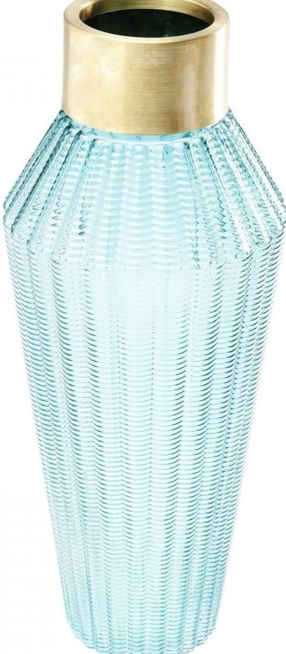 Wazony-KARE Design Wazon Barfly Ø18x43 Cm Jasnoniebieski