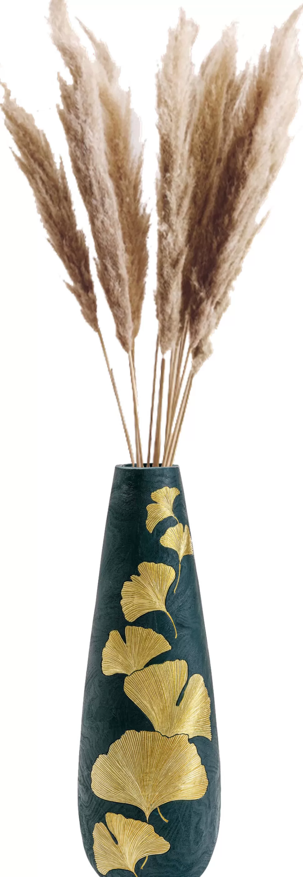 Wazony-KARE Design Wazon Elegance Ginkgo Ø31x95 Cm