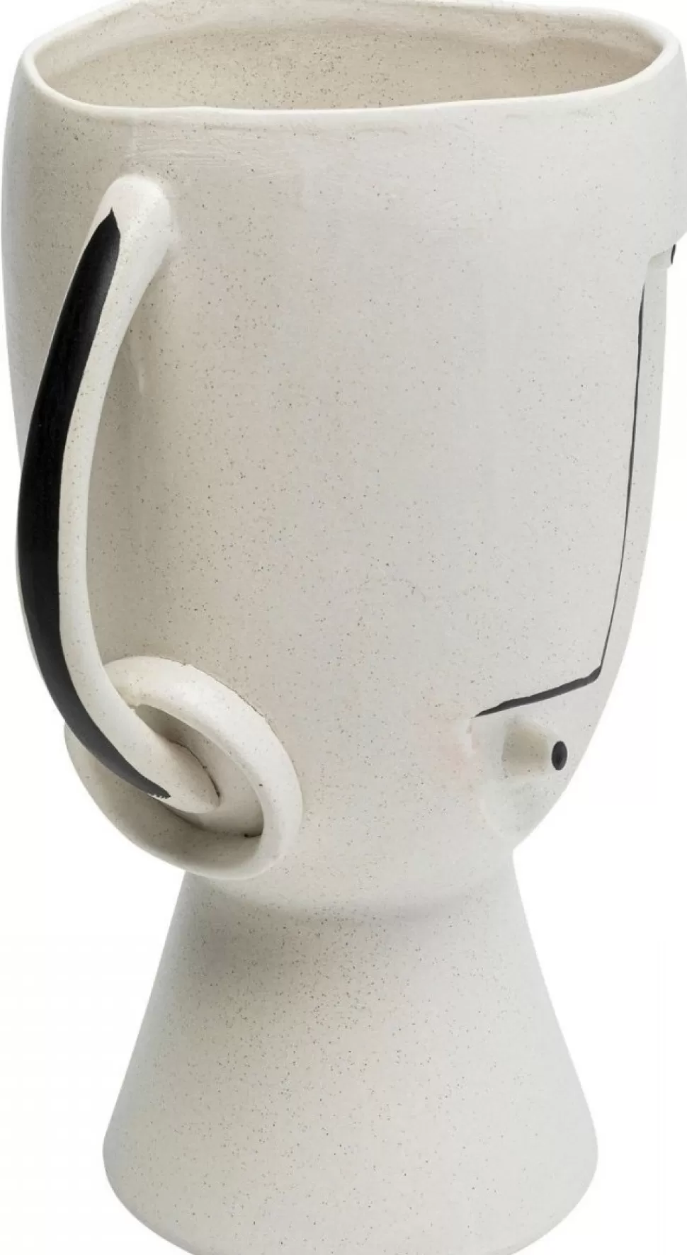 Wazony-KARE Design Wazon Face Pot 23x30 Cm